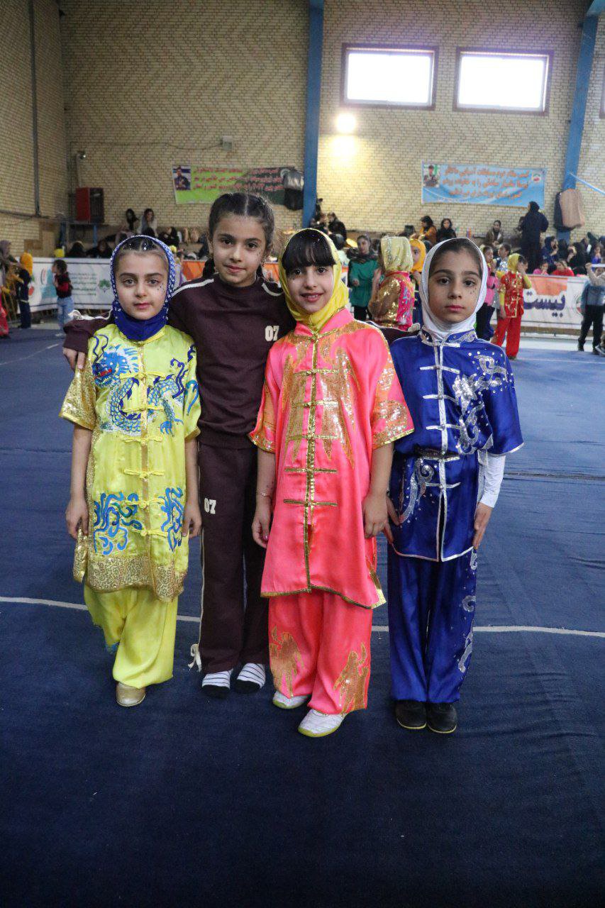 تصاویر مسابقات ووشو جام بانوی قدسیان