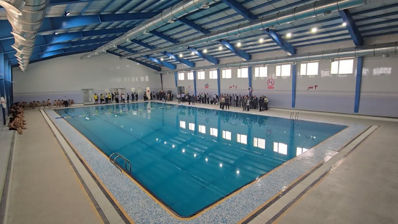 استخر شاهد گلپایگان بازگشایی شد+تصاویر