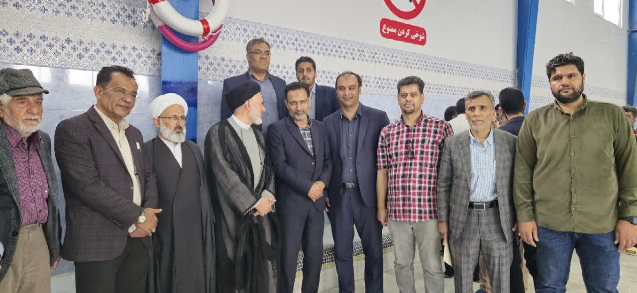 استخر شاهد گلپایگان بازگشایی شد+تصاویر