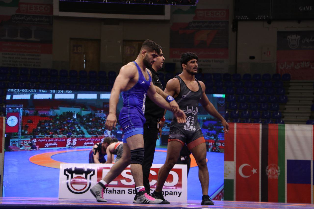 افتتاح رسمی مسابقات بین‌المللی کشتی جام جهان پهلوان تختی+تصاویر