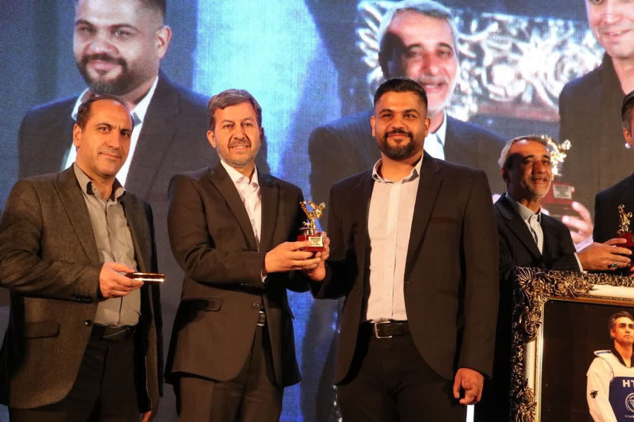 مراسم تجلیل از افتخارآفرینان تکواندو اصفهان با حضور استاندار+تصاویر