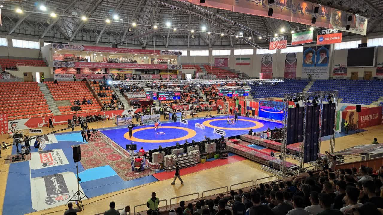 پایان مسابقات کشتی آزاد جام جهان پهلوان تختی در اصفهان