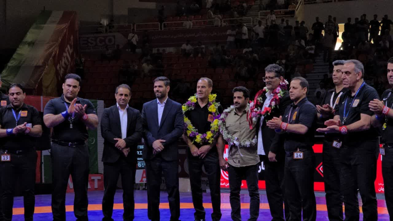 برگزاری مراسم اختتامیه مسابقات کشتی جام جهان پهلوان تختی با حضور مسئولین