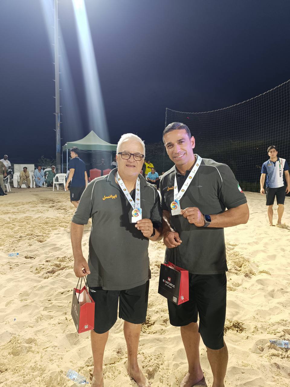 نایب قهرمانی هندبال ساحلی ایران در آسیا نایب قهرمانی هندبال ساحلی ایران در آسیا