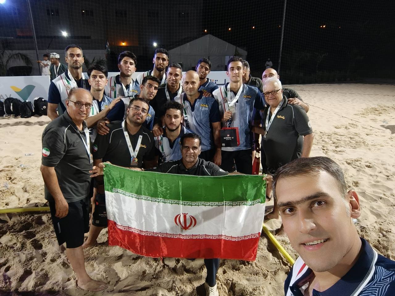 نایب قهرمانی هندبال ساحلی ایران در آسیا نایب قهرمانی هندبال ساحلی ایران در آسیا