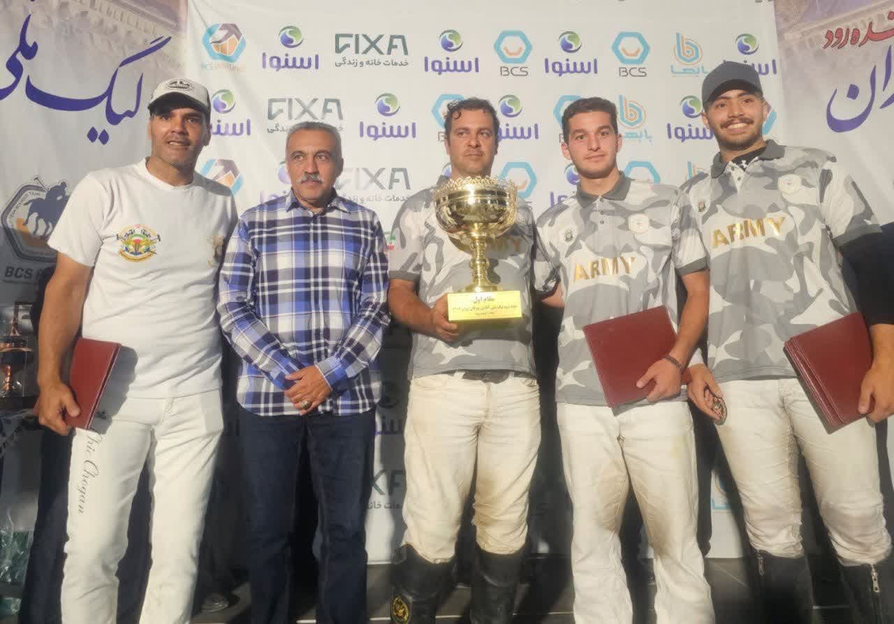 پایان لیگ ملی چوگان آقایان ایران در اصفهان+تصاویر