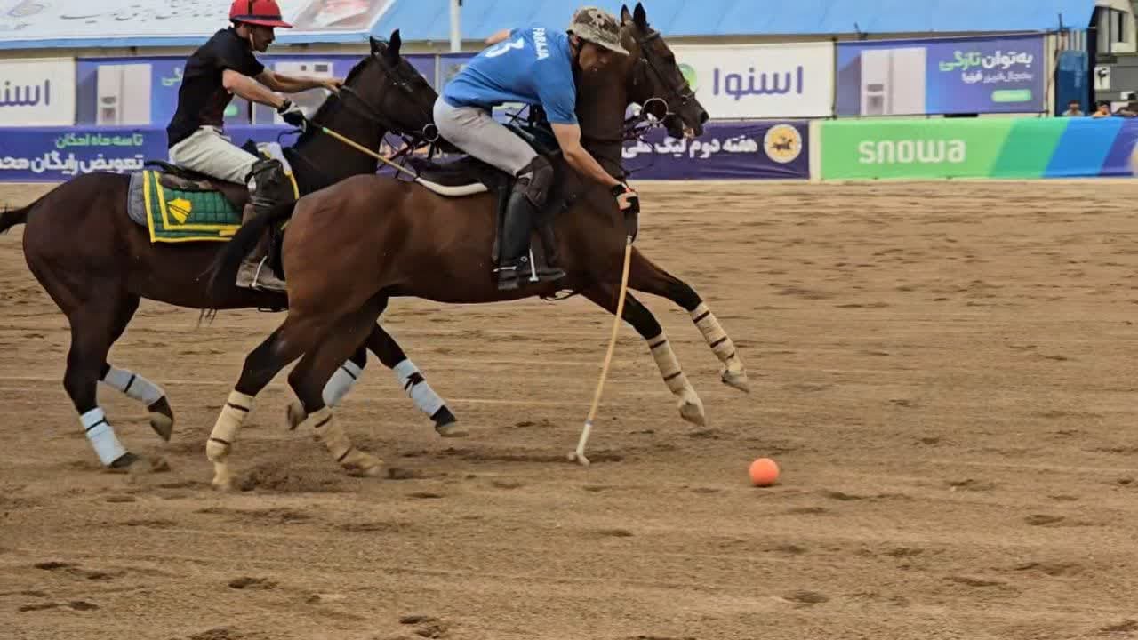 پایان لیگ ملی چوگان آقایان ایران در اصفهان+تصاویر