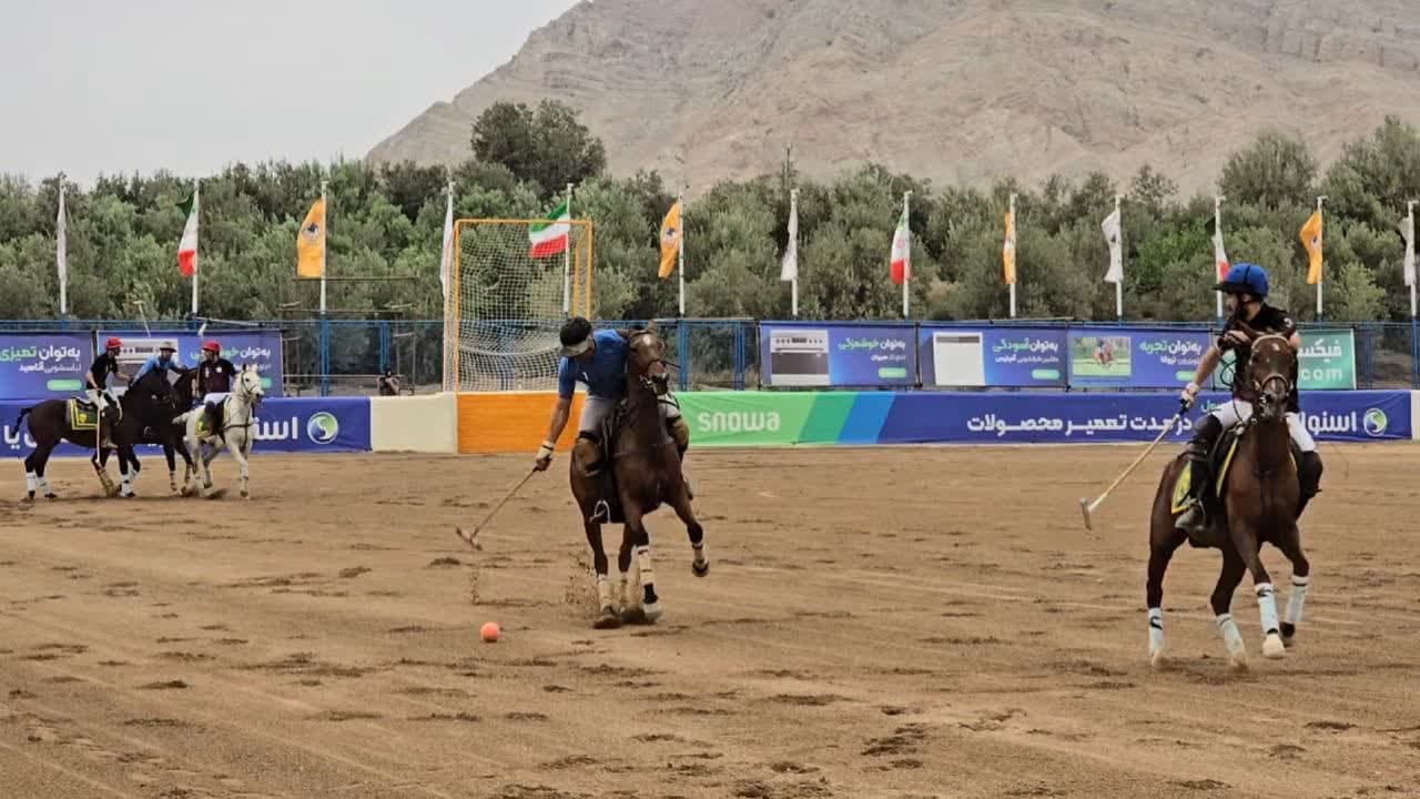 پایان لیگ ملی چوگان آقایان ایران در اصفهان+تصاویر
