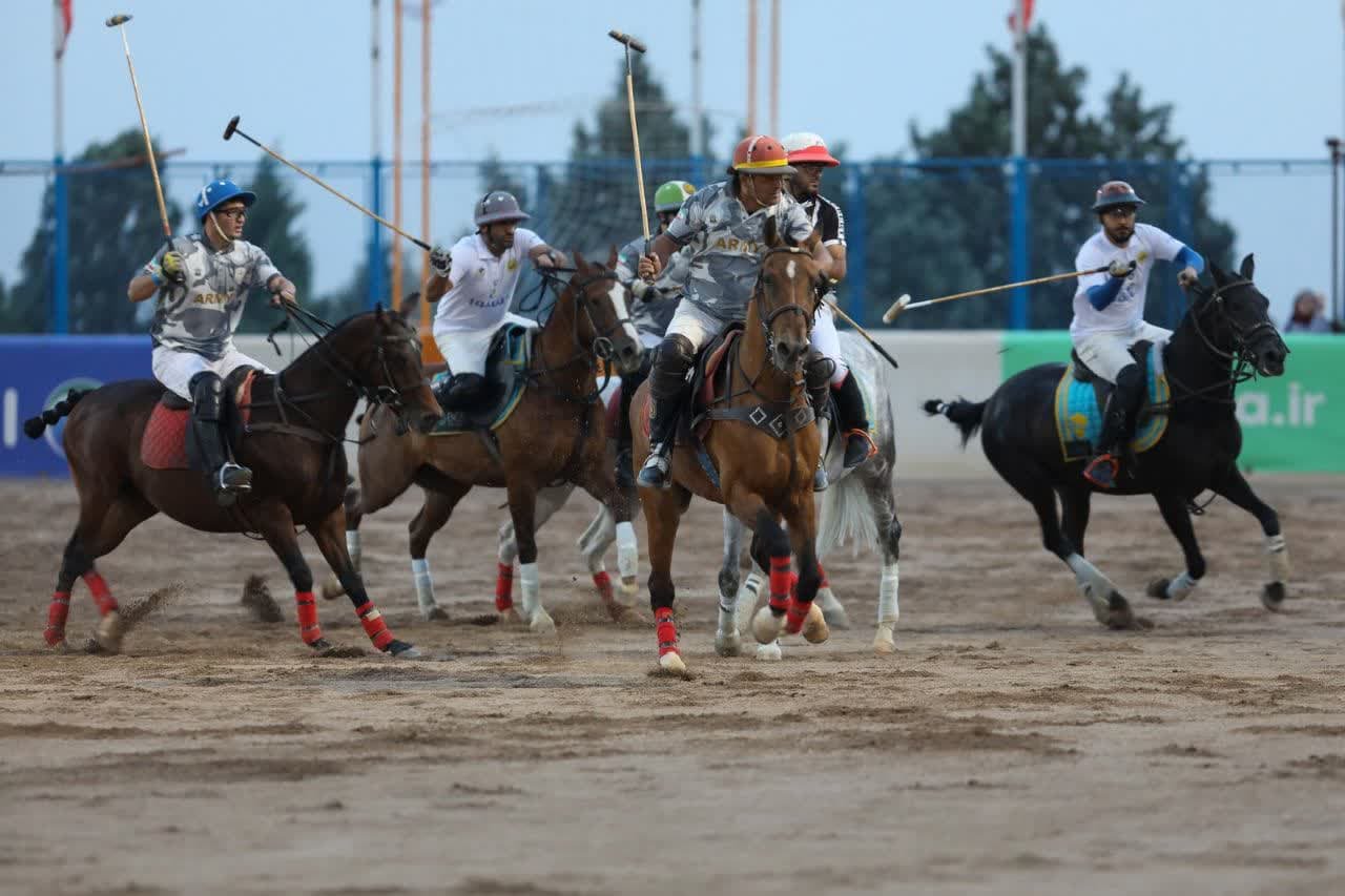 پایان لیگ ملی چوگان آقایان ایران در اصفهان+تصاویر