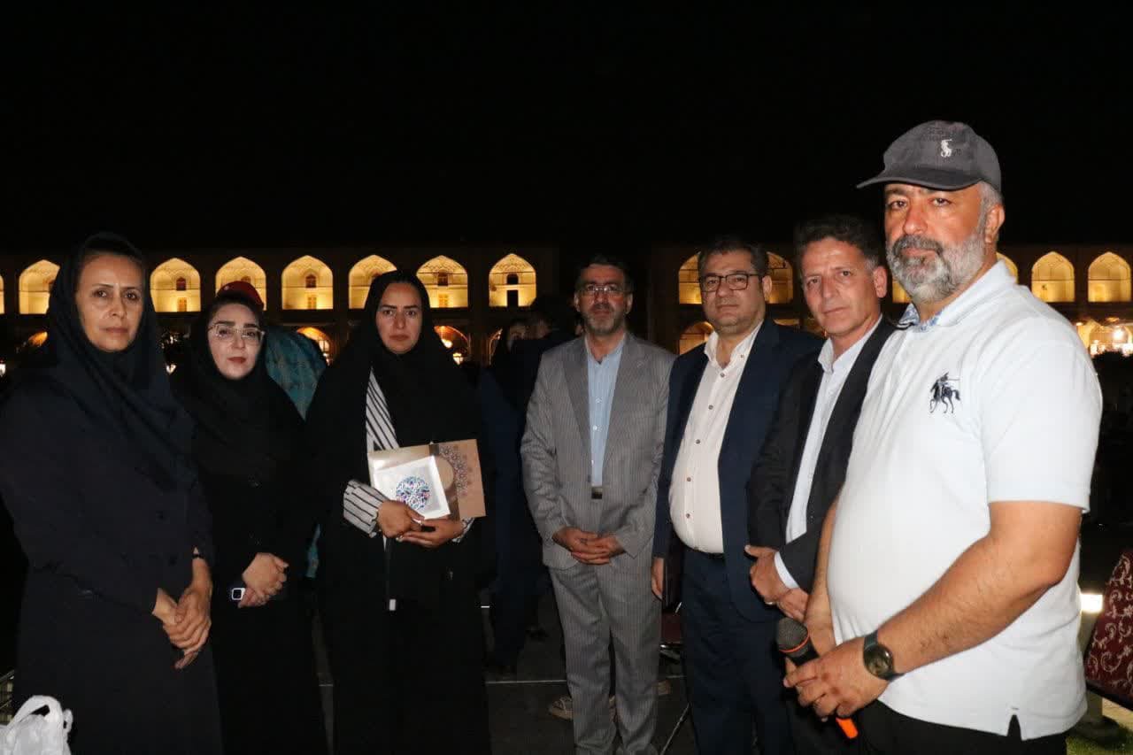 مسابقه نمادین چوگان در میدان امام (ره)