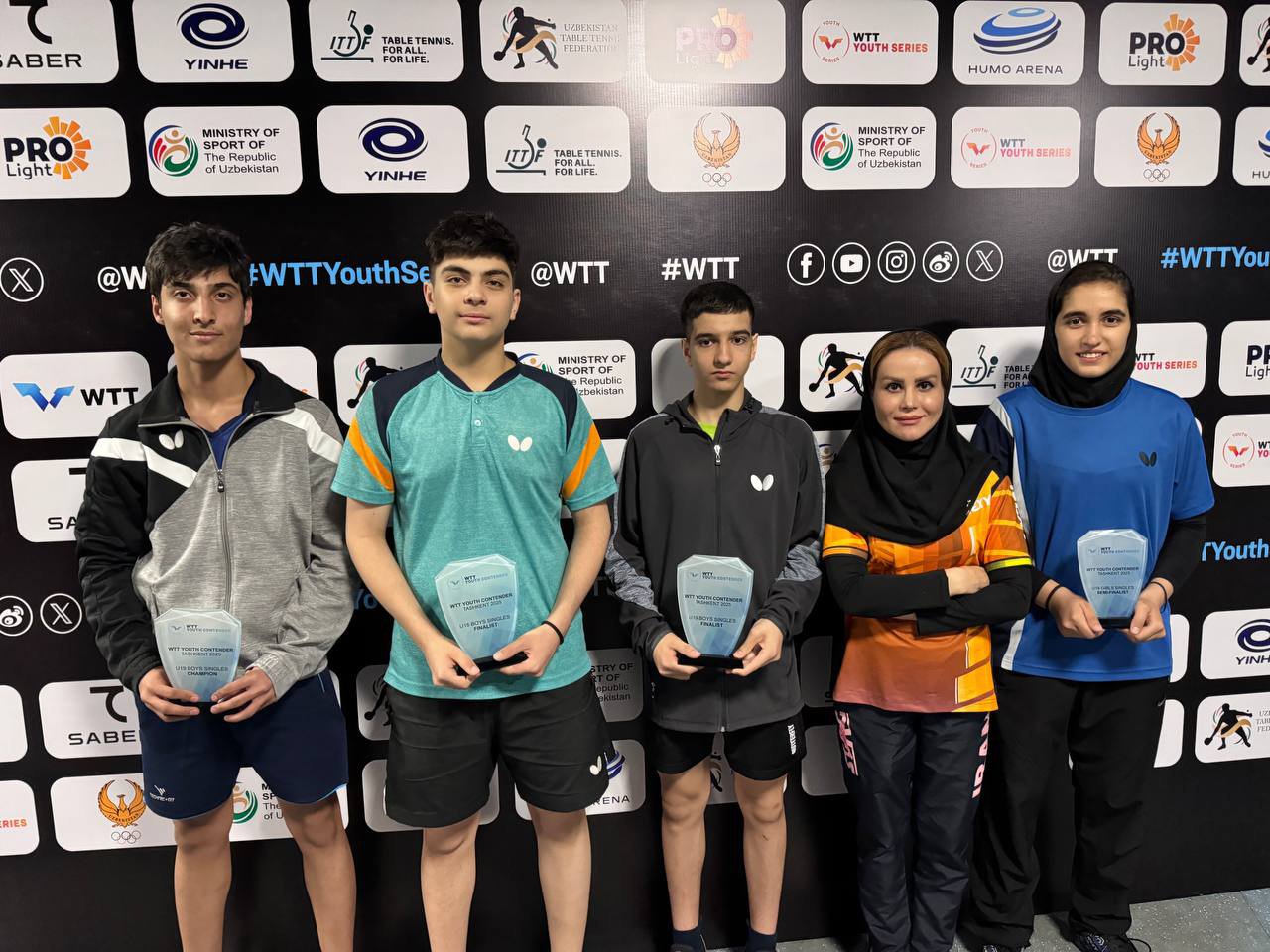 پینگپنگ باز اصفهانی در ازبکستان درخشید پینگپنگ باز اصفهانی در ازبکستان درخشید