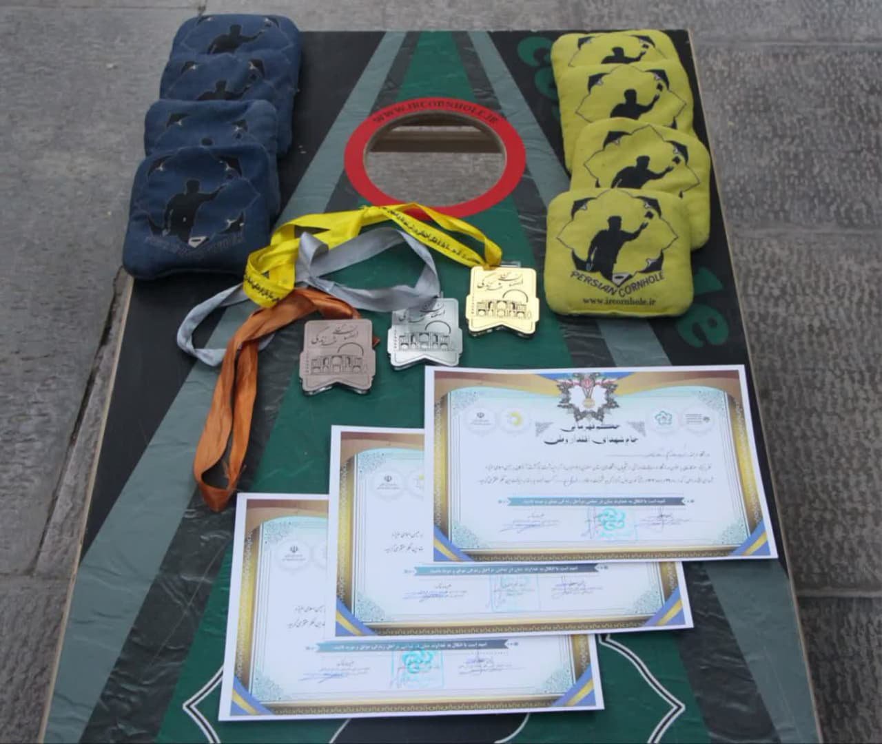  مسابقات کورن‌ هول دانشجویی استان اصفهان