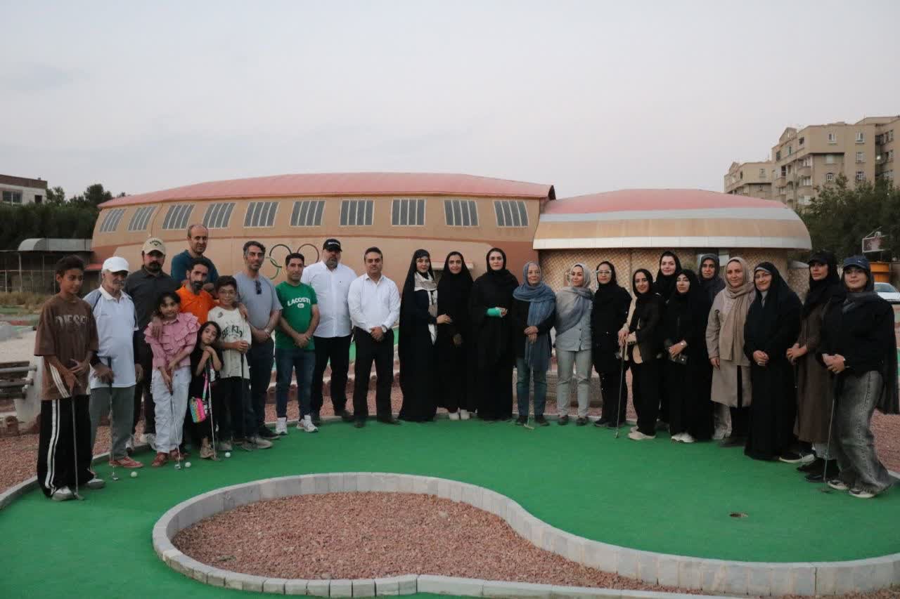 برترین های مینی گلف در بخش بانوان مشخص شدند