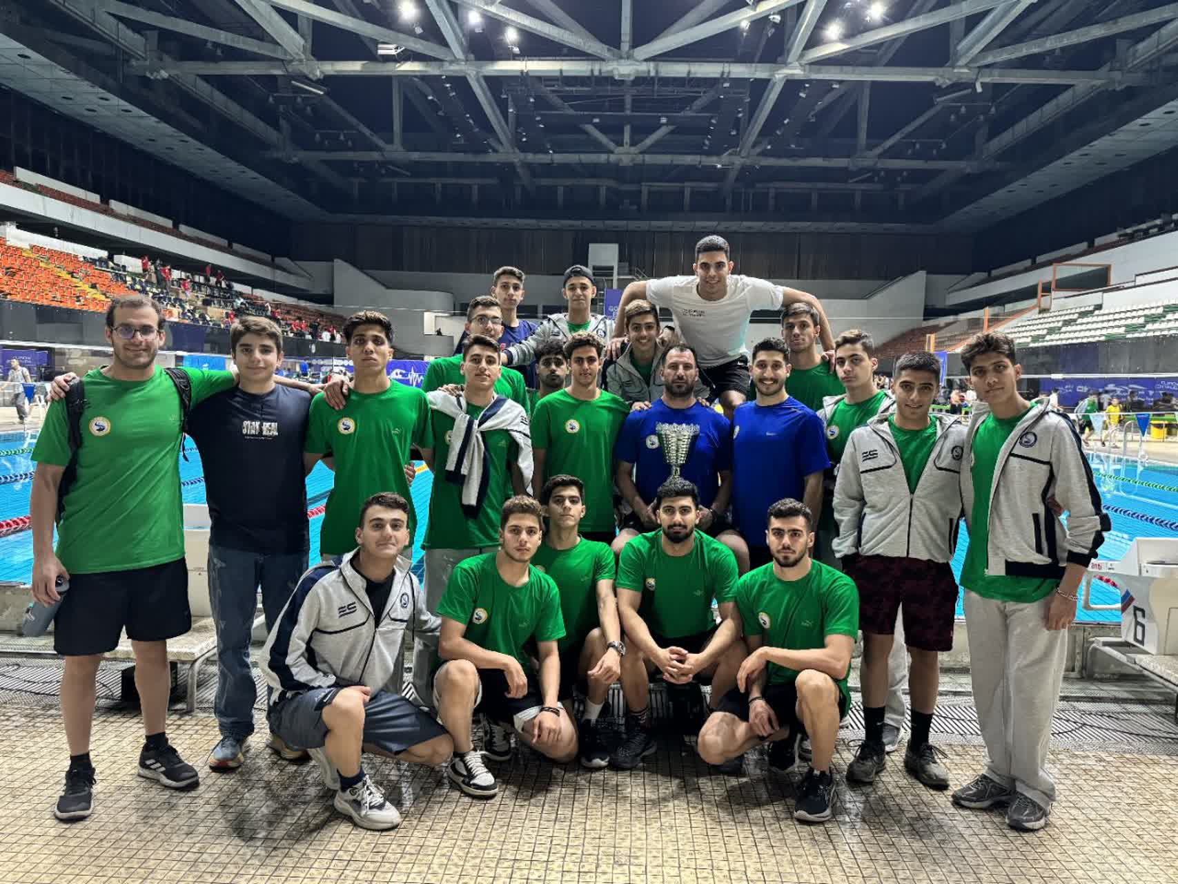 درخشش شناگران اریس اصفهان در کشور