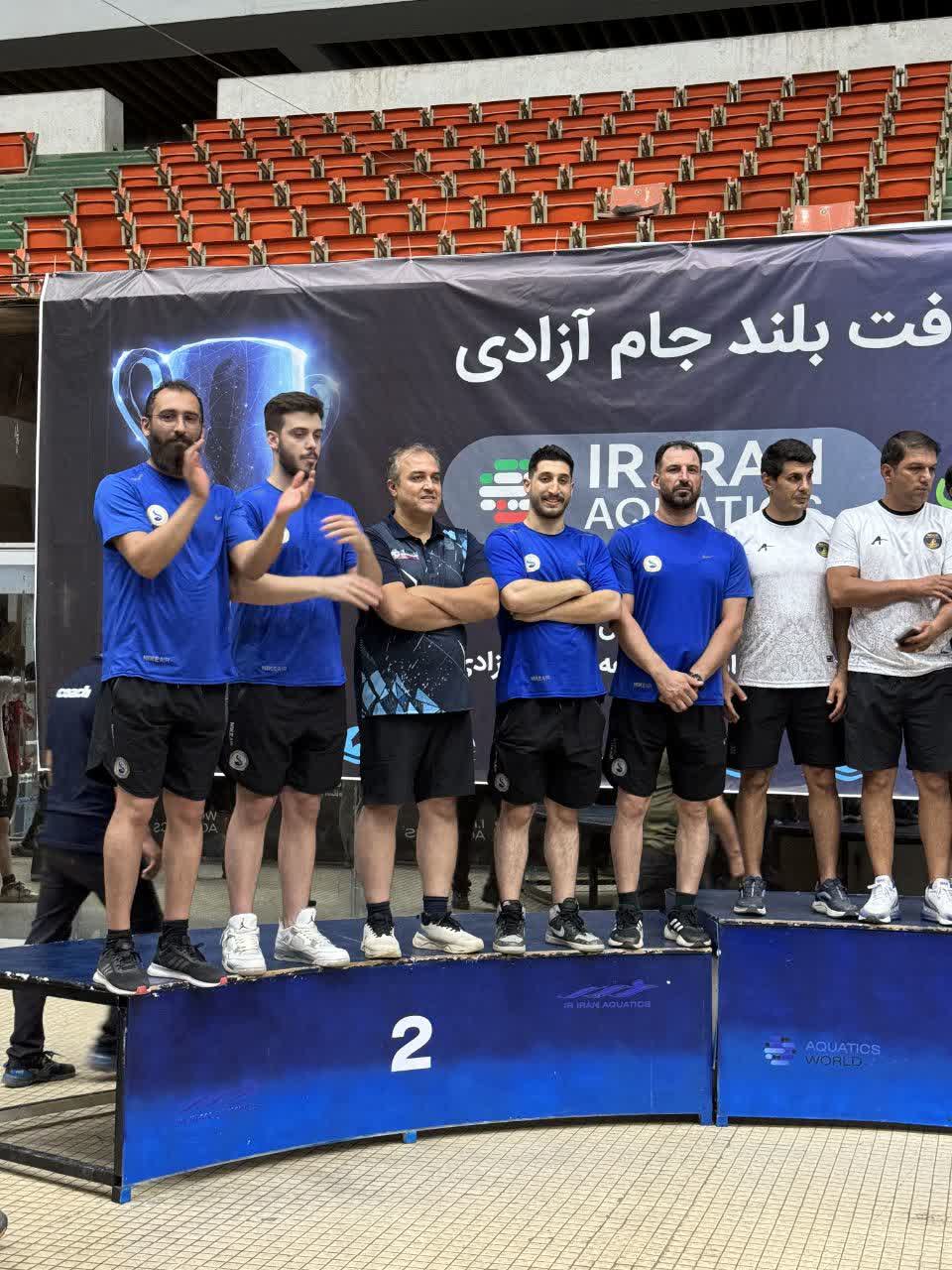 درخشش شناگران اریس اصفهان در کشور