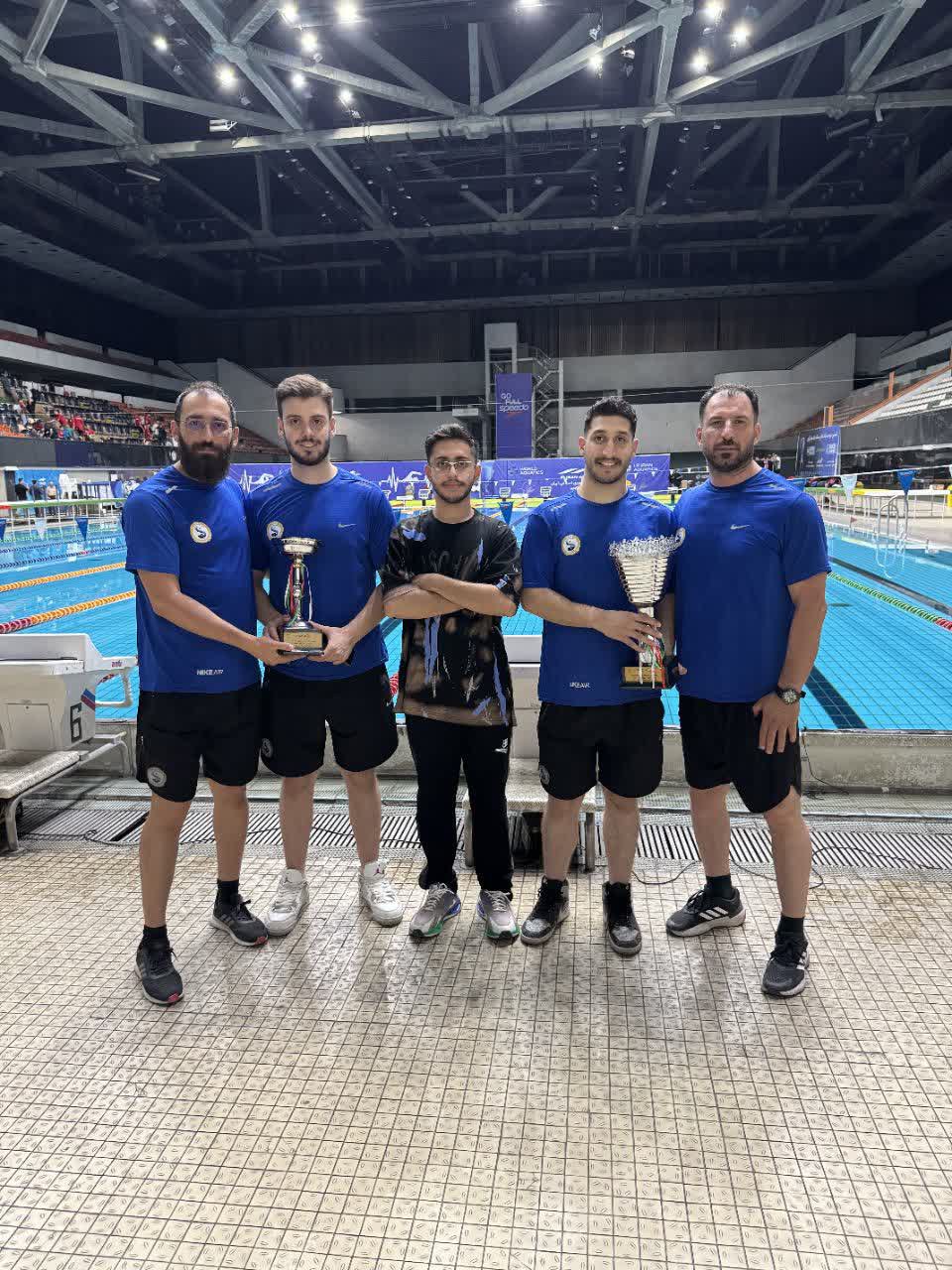 درخشش شناگران اریس اصفهان در کشور