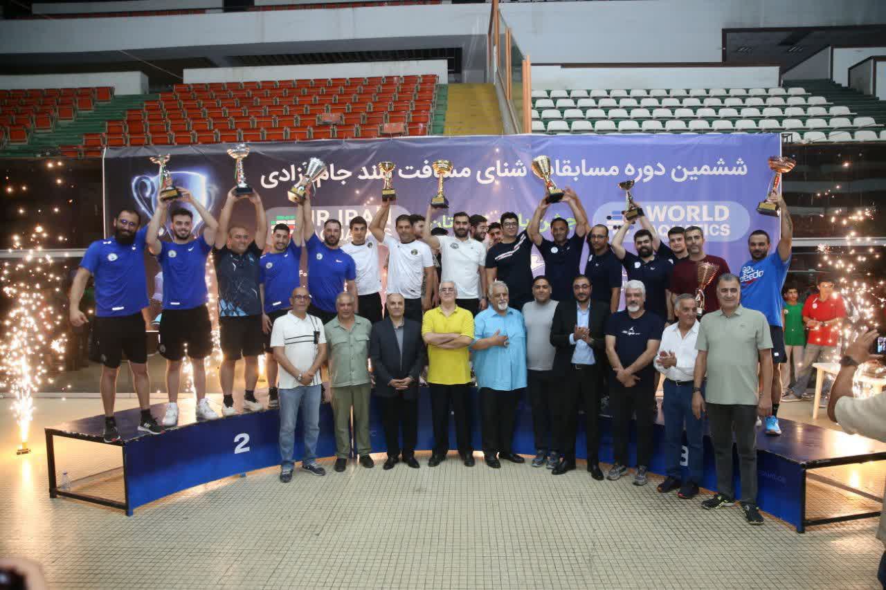 درخشش شناگران اریس اصفهان در کشور