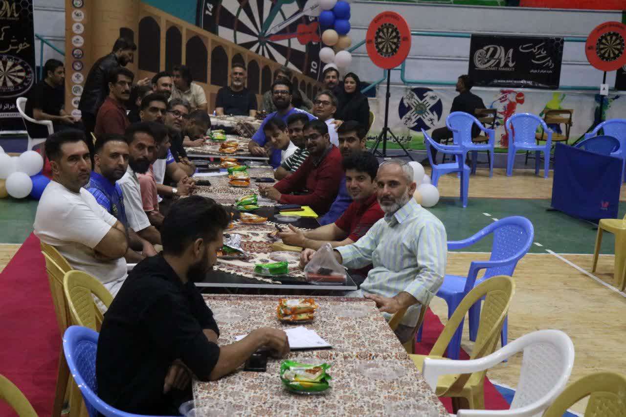 اصفهان صدرنشین مرحله نخست لیگ دارت کارگران کشور+تصاویر