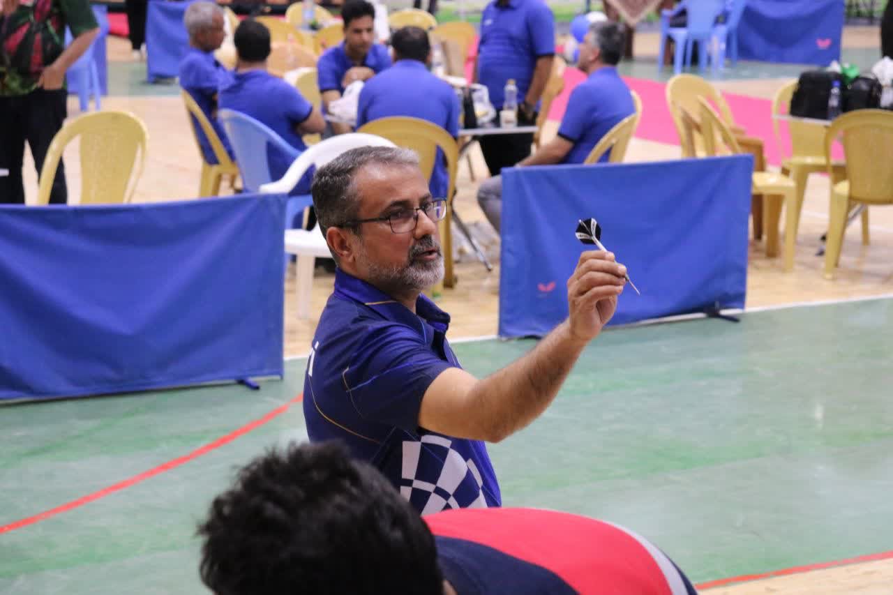 اصفهان صدرنشین مرحله نخست لیگ دارت کارگران کشور+تصاویر