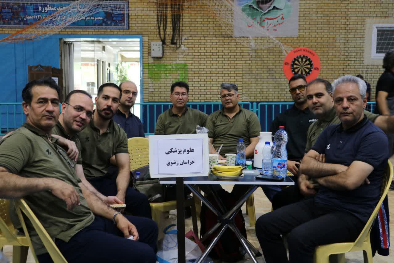 اصفهان صدرنشین مرحله نخست لیگ دارت کارگران کشور+تصاویر