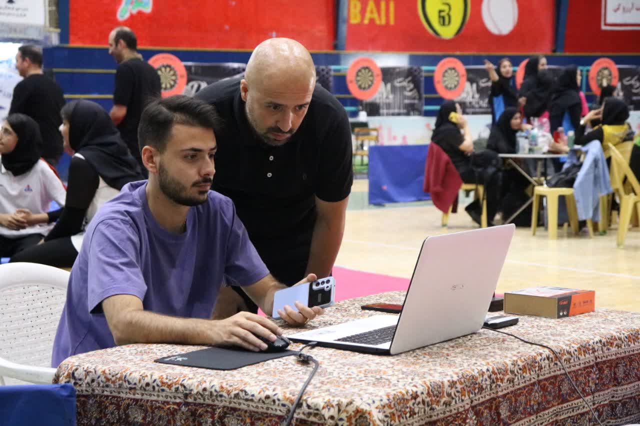 اصفهان صدرنشین مرحله نخست لیگ دارت کارگران کشور+تصاویر