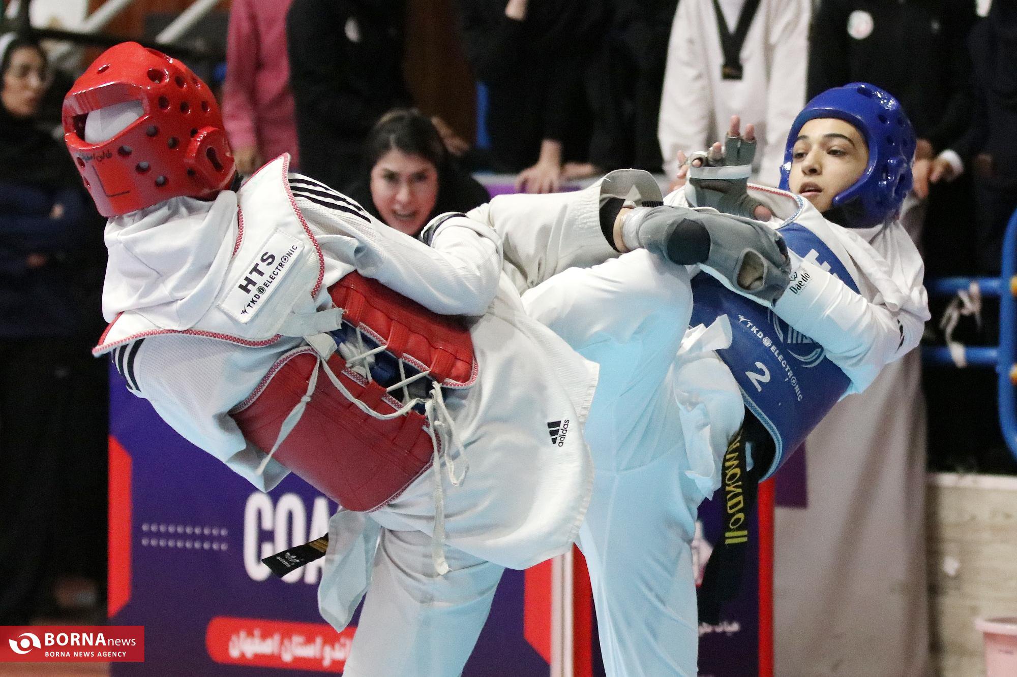 نایب‌قهرمانی اصفهان در مسابقات تکواندو استعدادهای برتر دختران کشور