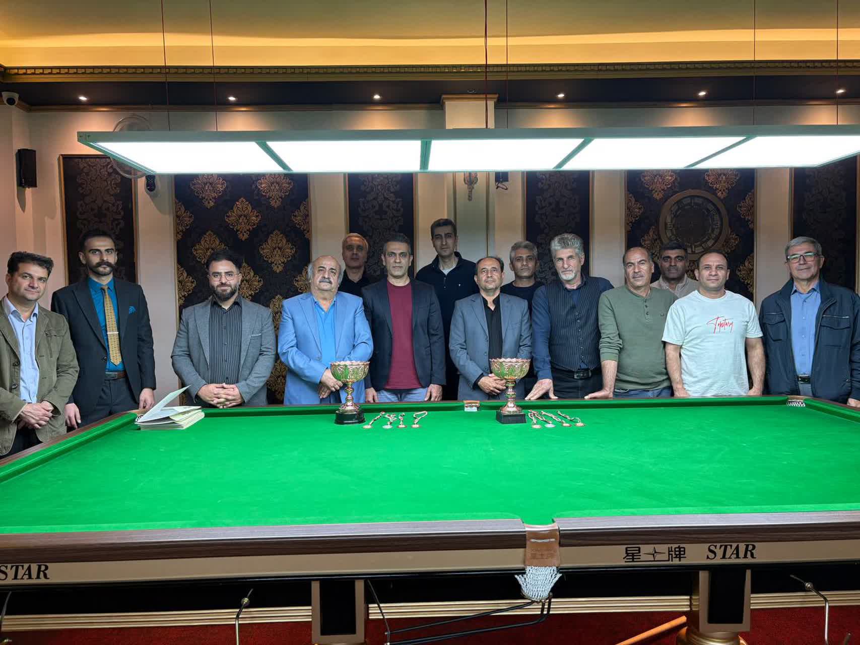 پایان مسابقات رنکینگ اسنوکر پیشکسوتان استان اصفهان