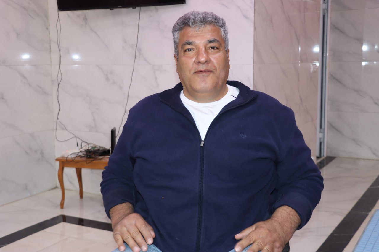 دیدار سیدمهدی صدری با قهرمان پارالمپیک آتن دیدار سیدمهدی صدری با قهرمان پارالمپیک آتن