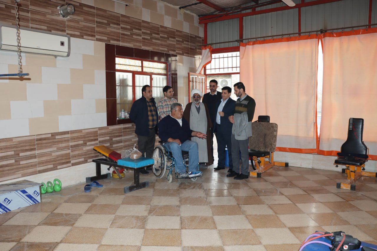 دیدار سیدمهدی صدری با قهرمان پارالمپیک آتن دیدار سیدمهدی صدری با قهرمان پارالمپیک آتن