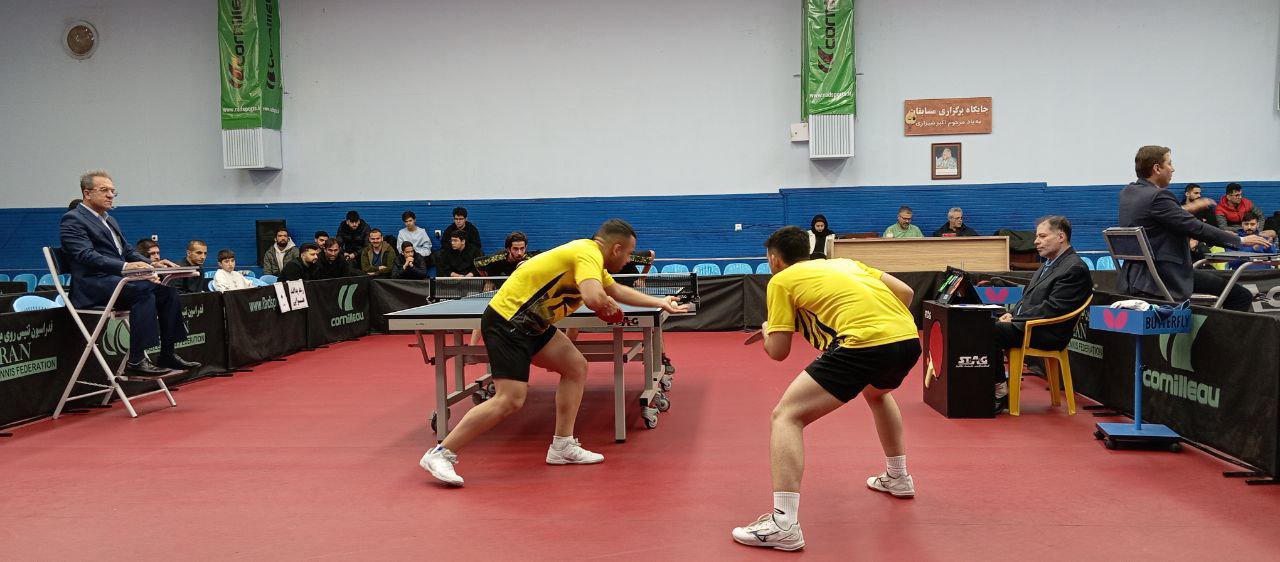  رعد هم حریف تنیس روی میز سپاهان نشد+تصاویر