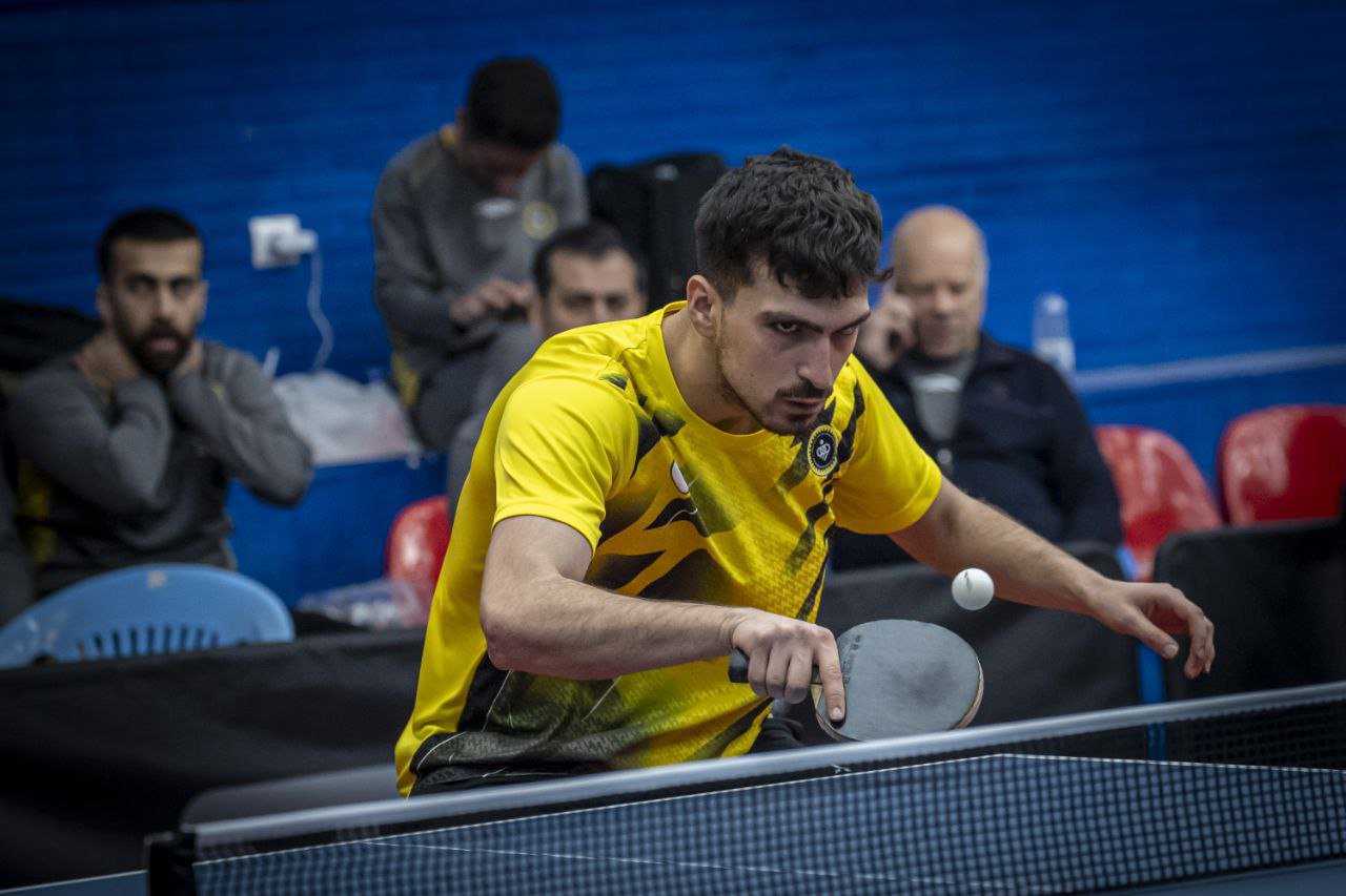  رعد هم حریف تنیس روی میز سپاهان نشد+تصاویر