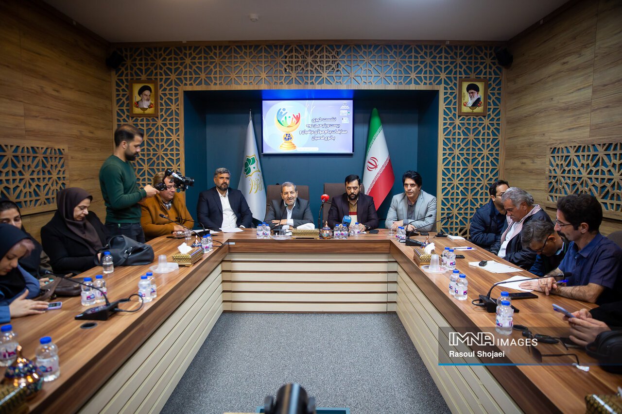 برگزاری نشست خبری مسابقات جام مولایی عرشیان و بانوی قدسیان