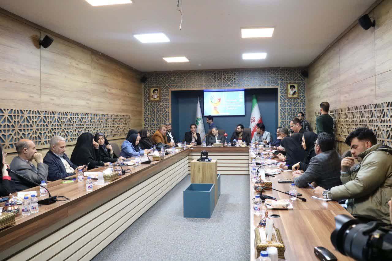 برگزاری نشست خبری مسابقات جام مولایی عرشیان و بانوی قدسیان
