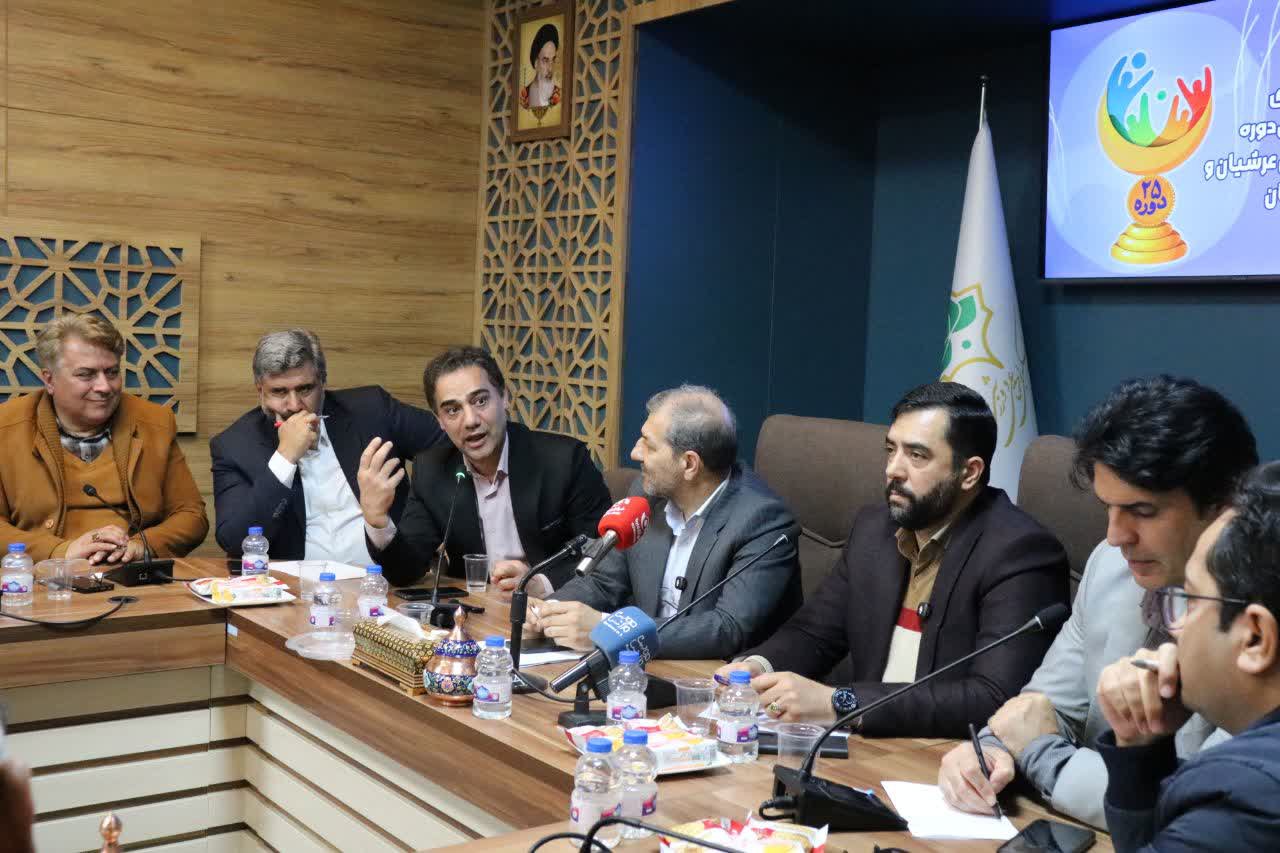 برگزاری نشست خبری مسابقات جام مولایی عرشیان و بانوی قدسیان