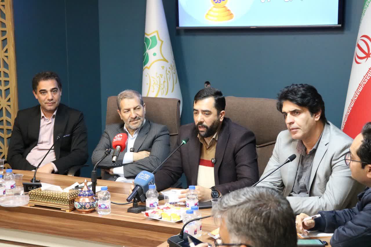 برگزاری نشست خبری مسابقات جام مولایی عرشیان و بانوی قدسیان