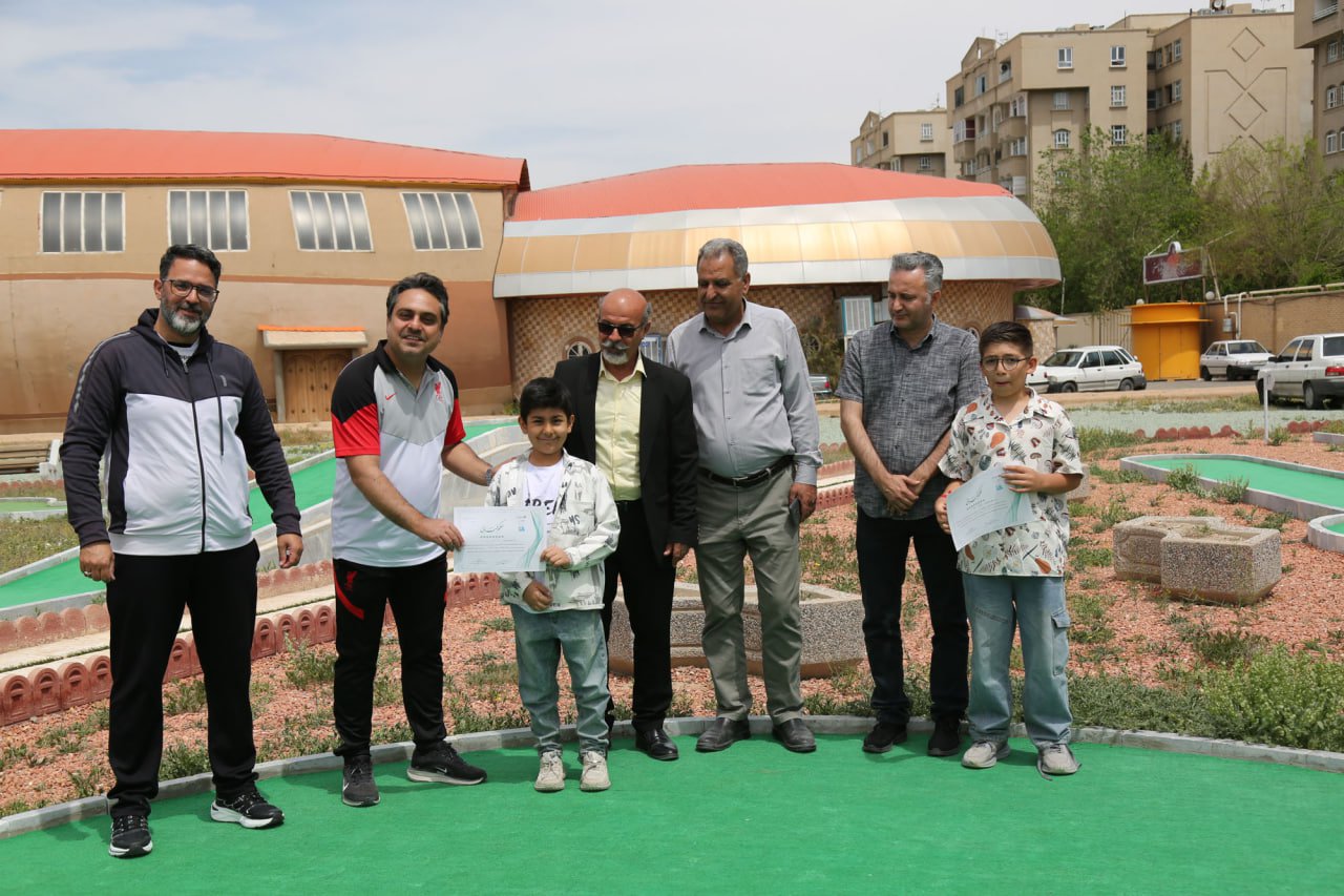برگزاری مسابقات مینی‌گلف استان اصفهان با عنوان «برای ایران»