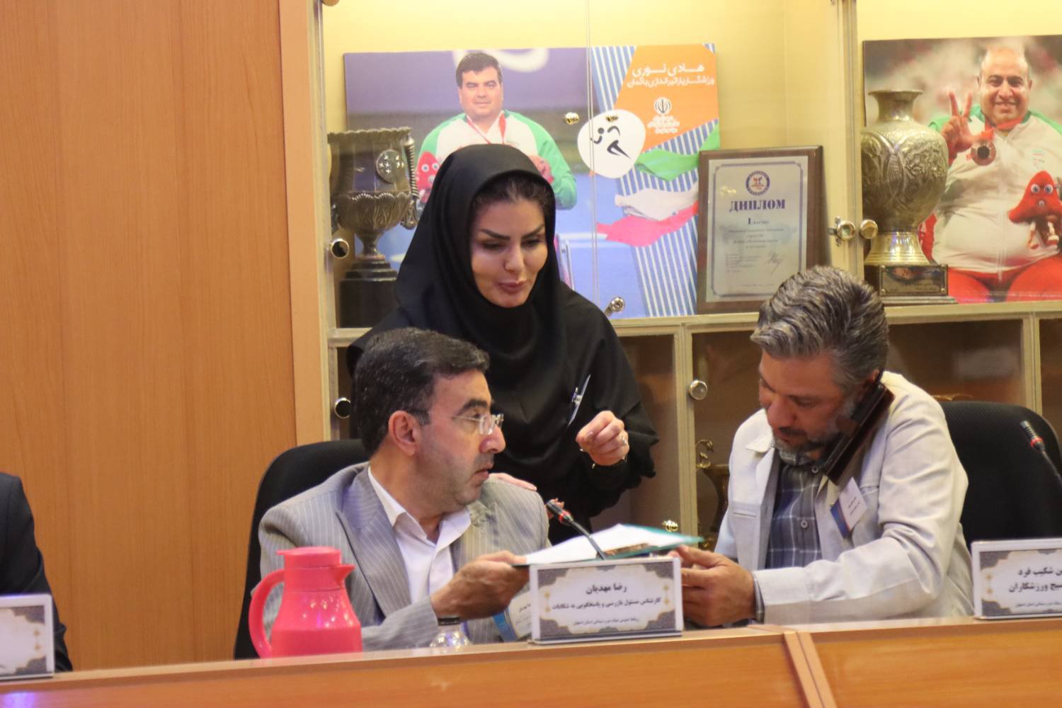 انتخاب سید سعید رضوی به عنوان رئیس هیات دوومیدانی استان اصفهان +تصاویر