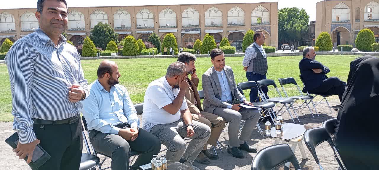 رونمایی از طرح جامع احیا ورزش چوگان در میدان امام (ره) اصفهان