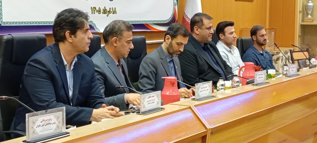 انتخاب مجدد شهزاد موحدی به عنوان رئیس هیات نجات غریق و غواصی استان اصفهان+تصاویر