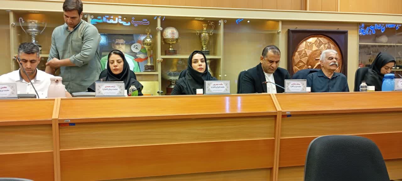 انتخاب مجدد شهزاد موحدی به عنوان رئیس هیات نجات غریق و غواصی استان اصفهان+تصاویر