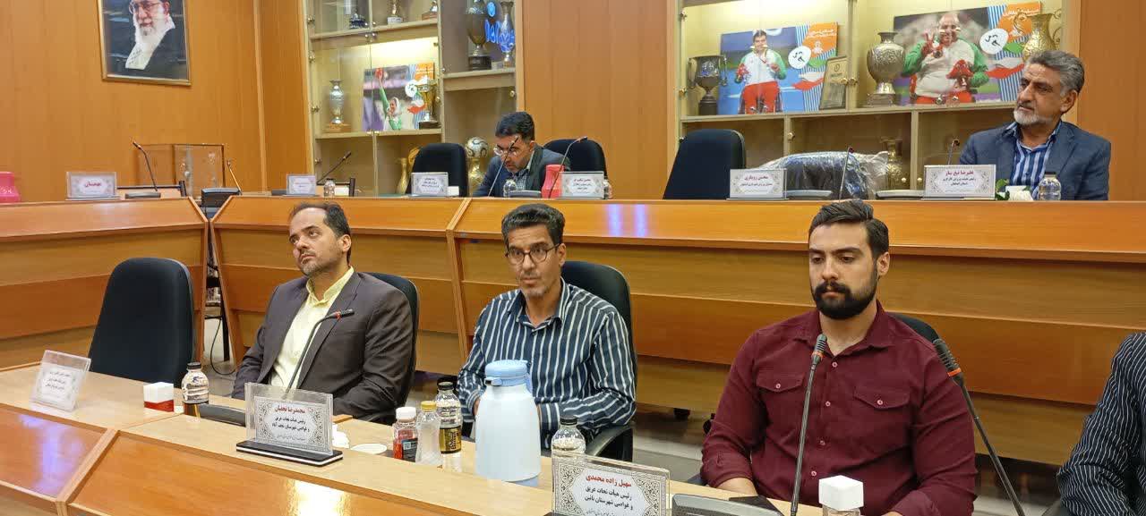 انتخاب مجدد شهزاد موحدی به عنوان رئیس هیات نجات غریق و غواصی استان اصفهان+تصاویر