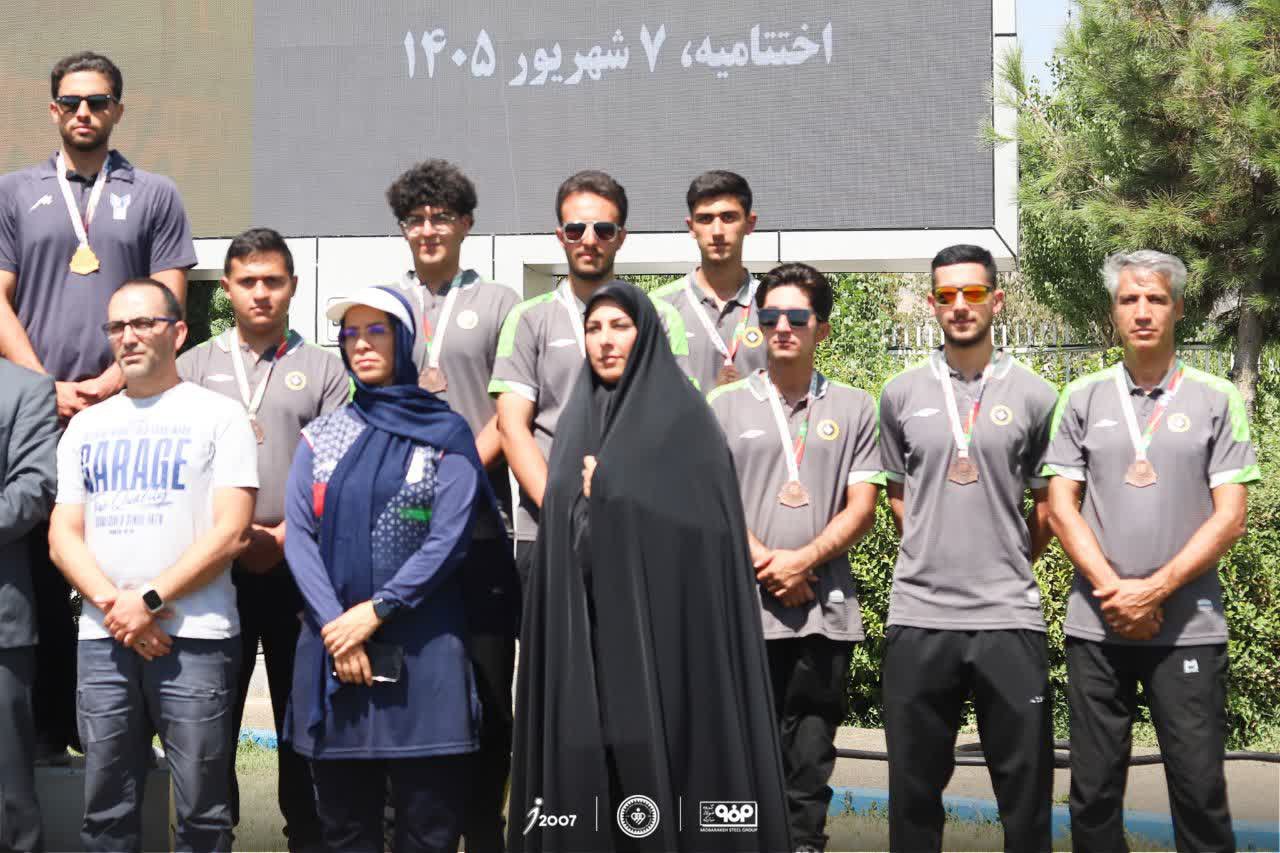 نایب‌قهرمانی کامپوند و سومی ریکرو سپاهان در لیگ برتر ایران