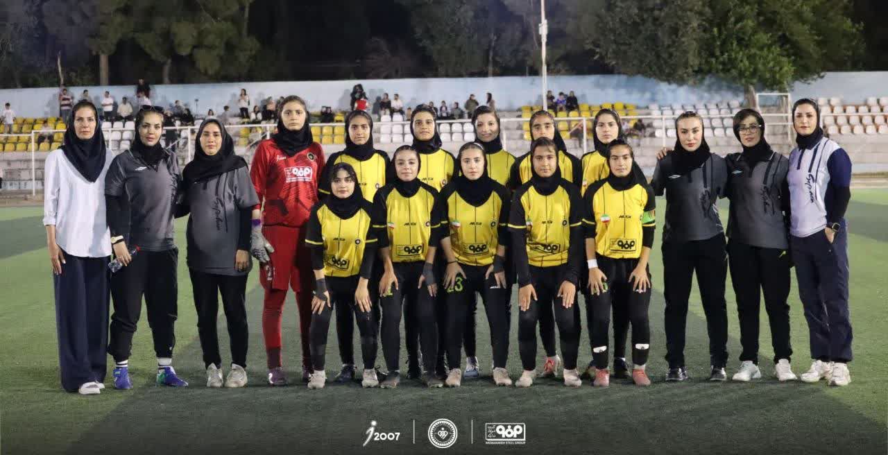  دختران فولاد مبارکه سپاهان در مسیر قهرمانی
